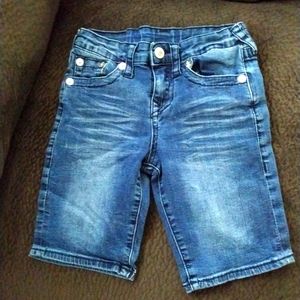 True Religion Girls Shorts, size 6